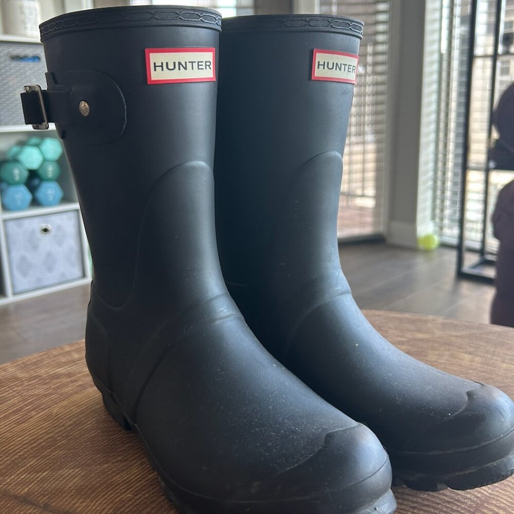 Mid Calf Hunter Boots